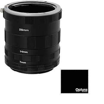 Amazon.com : Macro Extension Tube Set (7mm, 14mm, 28mm